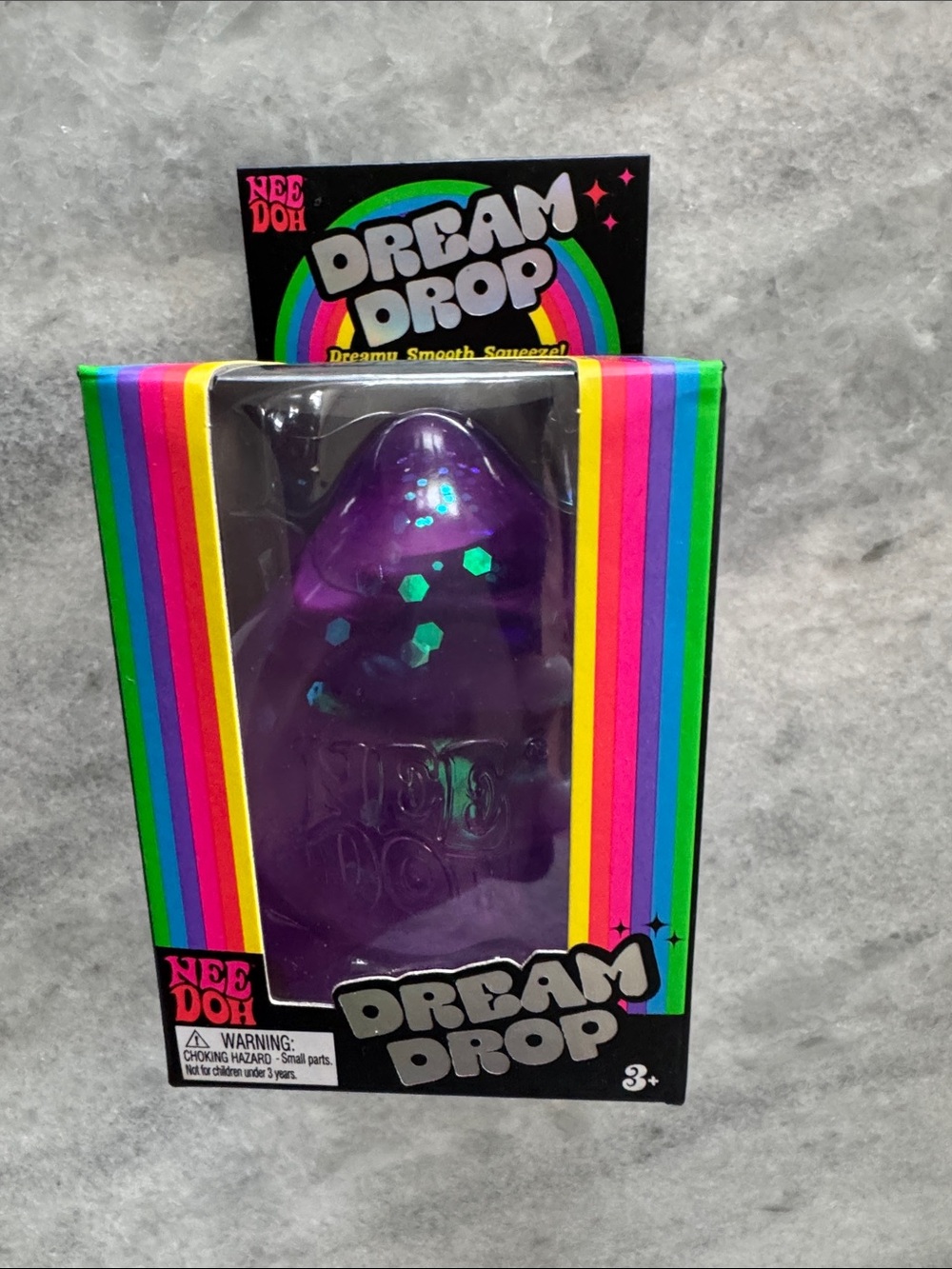 Dream Drop Purple Squeeze Toy
